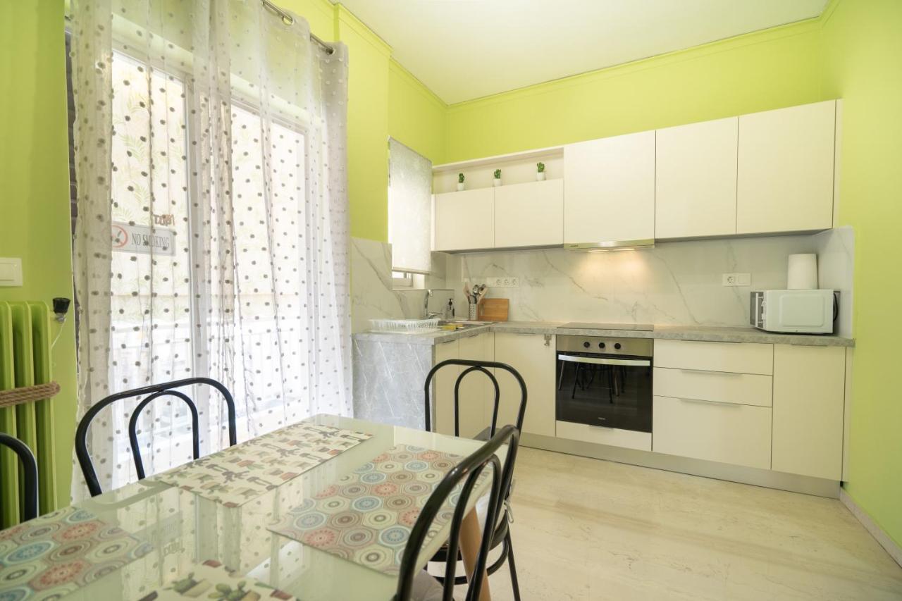 Agios Ioannis Metro St. 2 Bedrms 6 Pers. Apartment Athen Eksteriør bilde