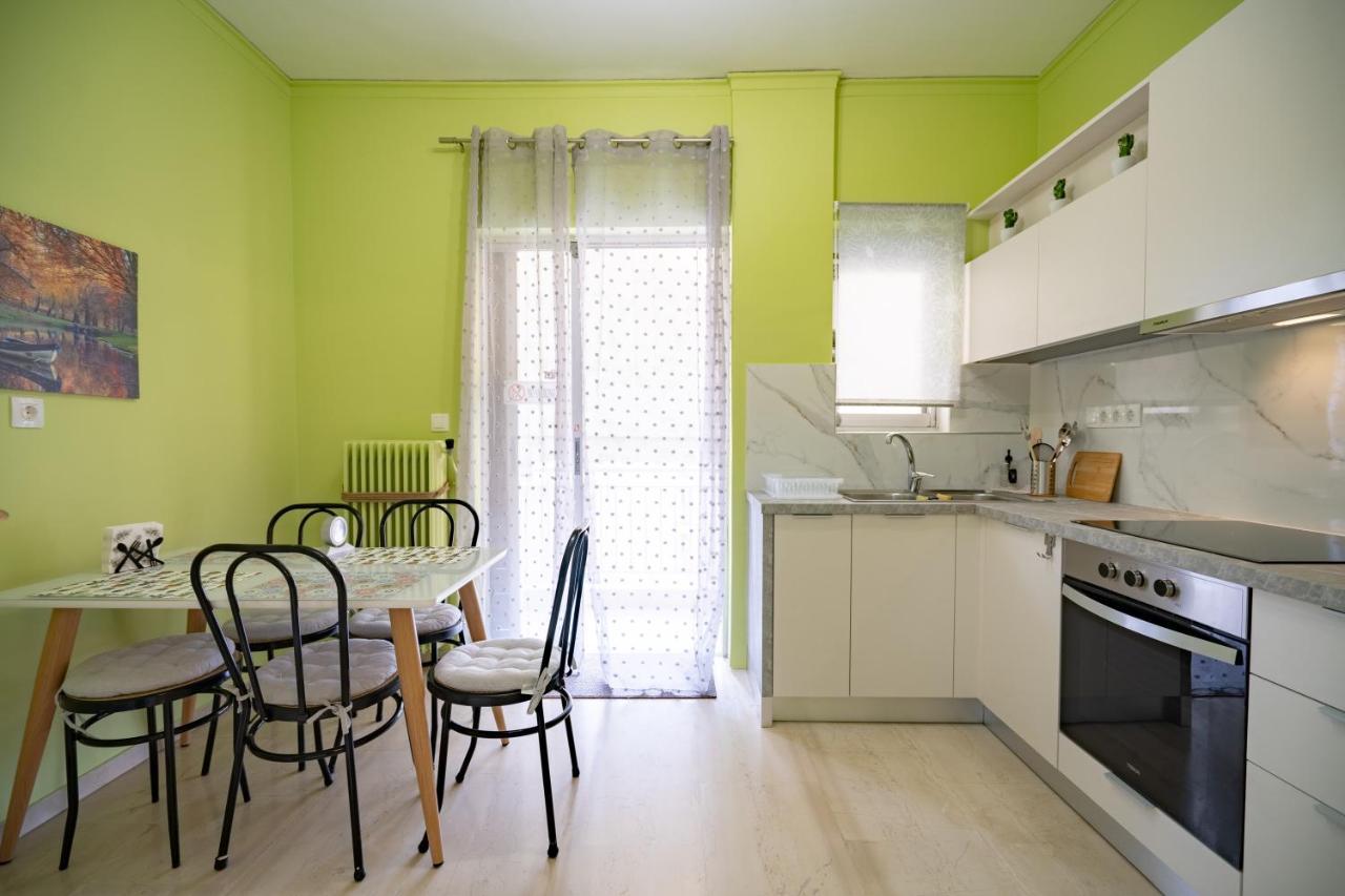 Agios Ioannis Metro St. 2 Bedrms 6 Pers. Apartment Athen Eksteriør bilde
