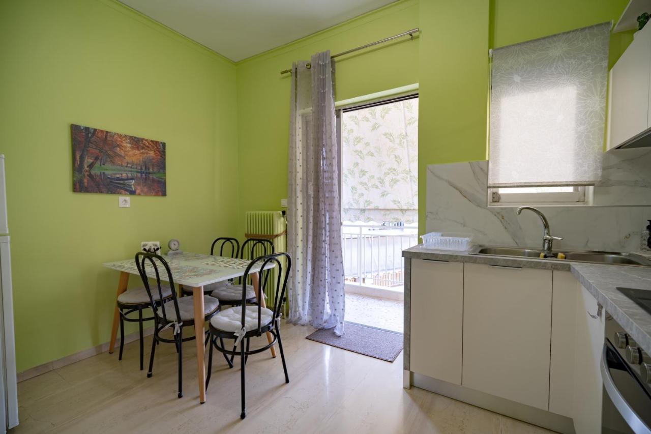 Agios Ioannis Metro St. 2 Bedrms 6 Pers. Apartment Athen Eksteriør bilde