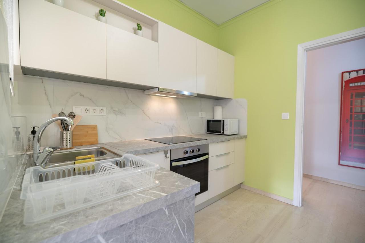 Agios Ioannis Metro St. 2 Bedrms 6 Pers. Apartment Athen Eksteriør bilde